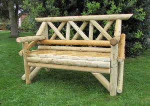 Rustic Garden Seat