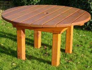 Heavy Round Garden Table